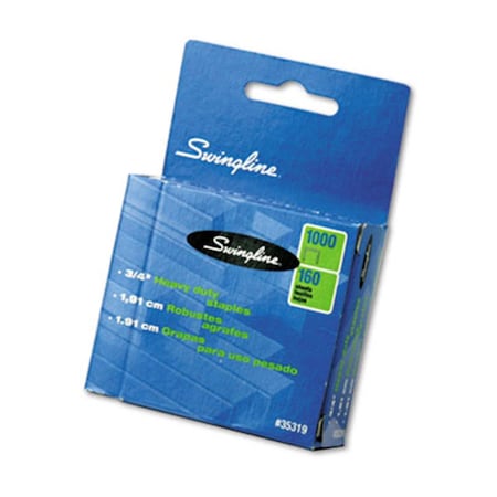 Roomfactory S.F. 13 Heavy-Duty .75 Inch Leg Length Staples- 160-Sheet Capacity- 1-000-Box RO3337577